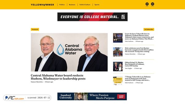 yellowhammernews.com screenshot