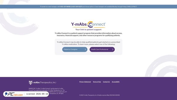 ymabsconnect.com screenshot