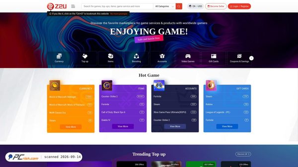 z2u.com screenshot