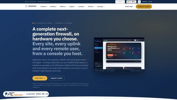 zedmos.com screenshot