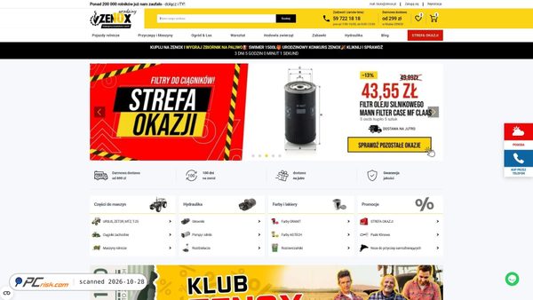 zenox.pl screenshot