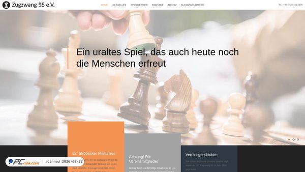 zugzwang95.de screenshot